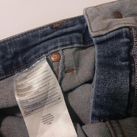 Volcom Size 30 jeans True To This Legging Ankle Fit stretch, distressed - Picture 7 of 8